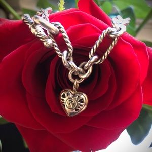 David Yurman Heart Bracelet